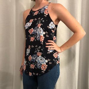 Floral tank top